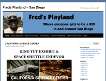 Tablet Screenshot of fredsplayland.com
